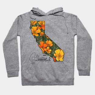 California State Poppies Hoodie